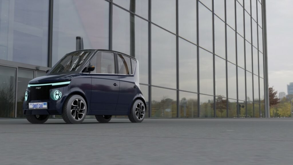 PMV Electric To Unveil The First Flagship Smart Microcar EaS-E On 16th November
