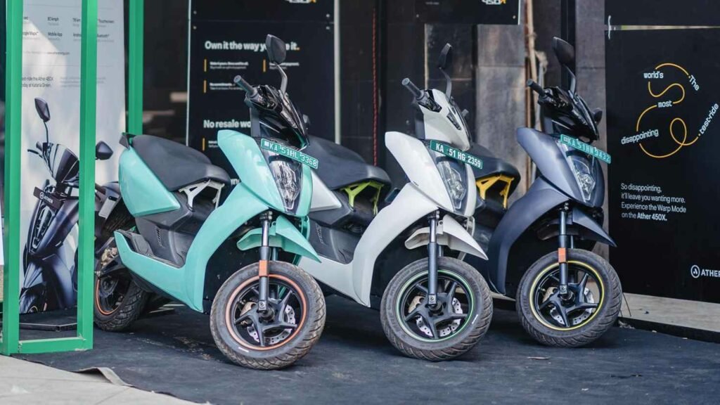 Ather Energy scooters
