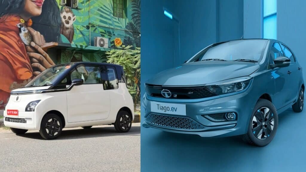 MG Comet EV vs Tata Tiago EV