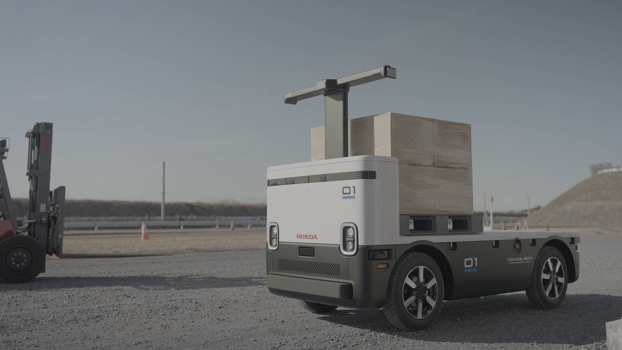 Honda Autonomous Work Vehicle Enhances Workforce Productivity