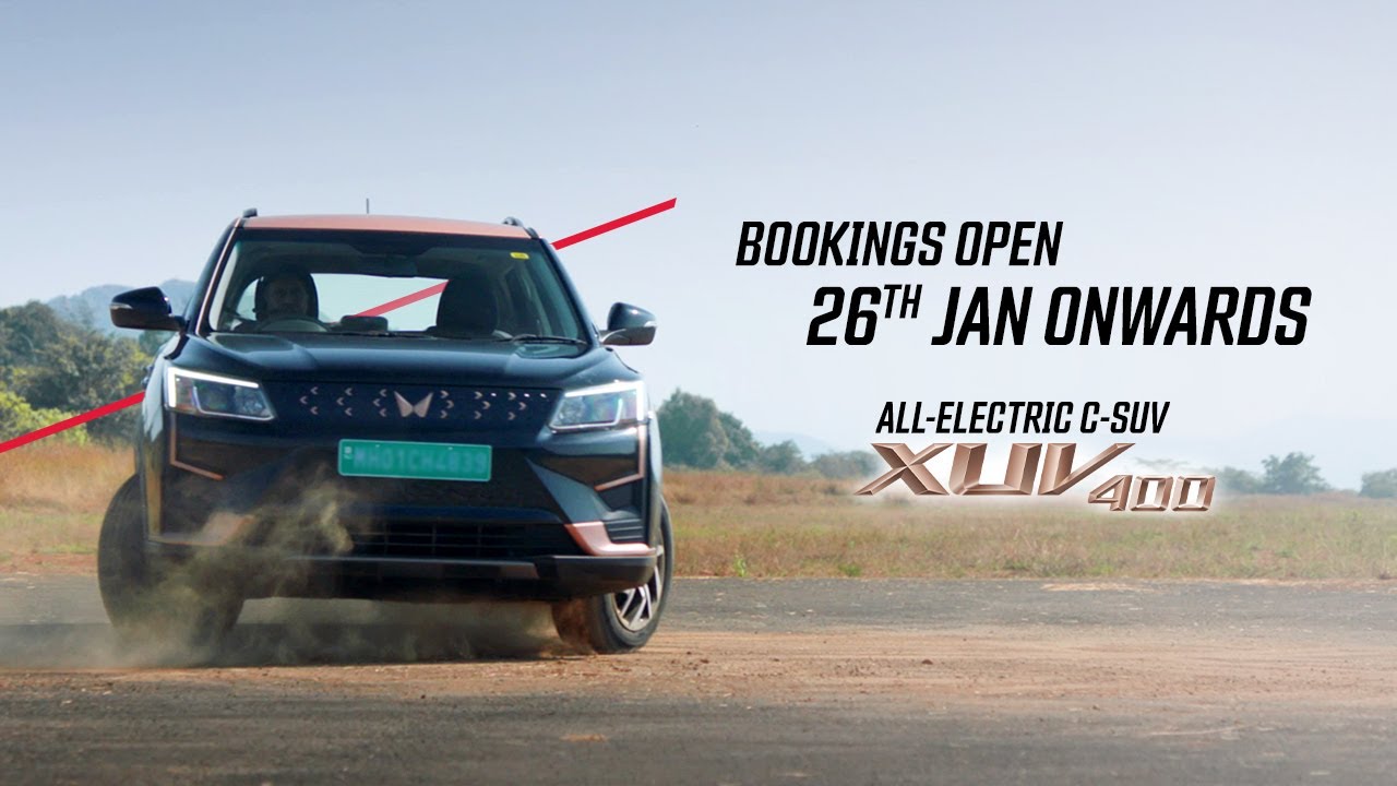 Always on time when you are the fastest. All-Electric XUV400