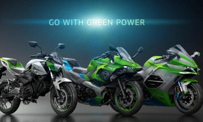 Kawasaki showcases Ninja electric, Z electric bikes, coming out in 2023