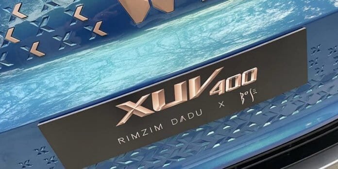 Mahindra XUV400 gets a special edition, a collaboration with Rinzim Dadu