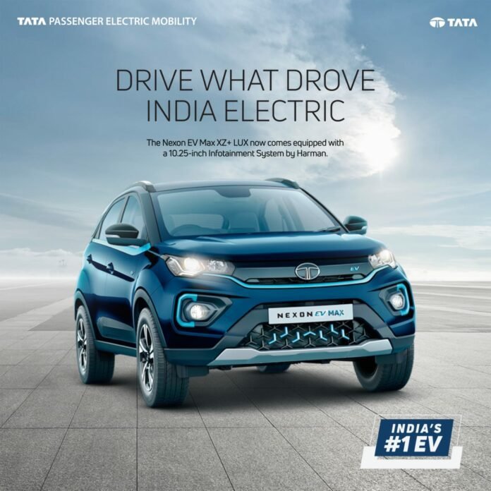 Launch of the brand new Tata Nexon EV Max XZ+ LUX in India