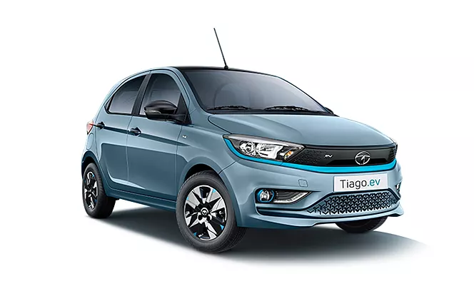tiago ev right front three quarter 2 Tata Tiago EV's New Features for 2024: All You Need to Know