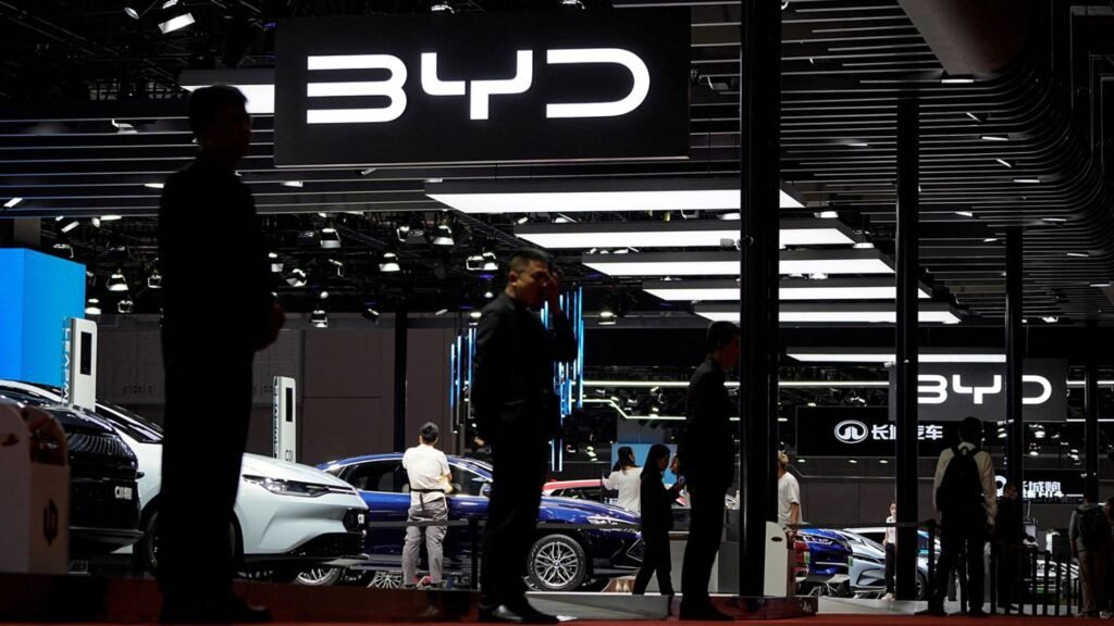 230828132420 byd file BYD's decline in Q1 sales could cause Tesla to take the top rank among EV sellers again