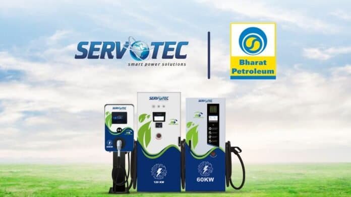 Servotech Power Systems Ltd. Secures Major Order for DC Fast EV Chargers from BPCL