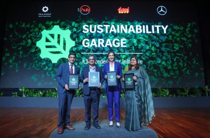 Mercedes-Benz Expands Sustainability Garage: Pioneering Sustainable Mobility and Innovation in India