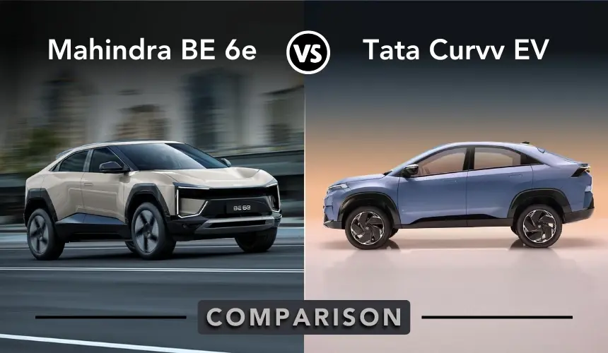 Tata Curvv Vs Mahindra BE 6e