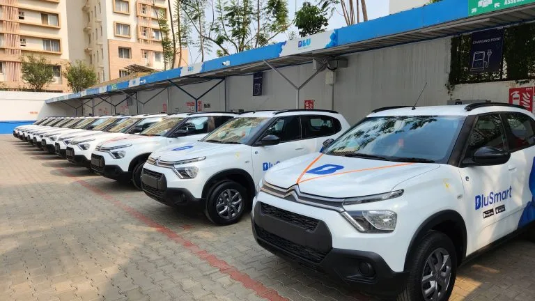 BluSmart EV Cabs Launch in Mumbai