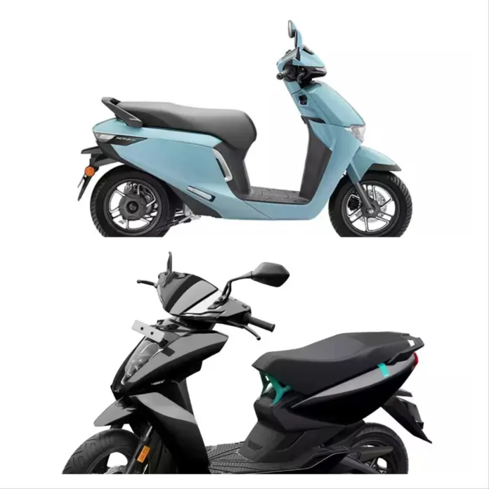 Honda Activa E vs Ather 450S