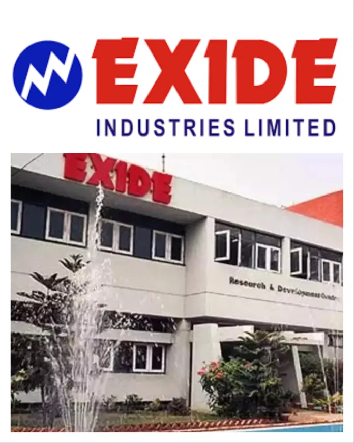 Exide's ₹100 Crore EV Battery Investment