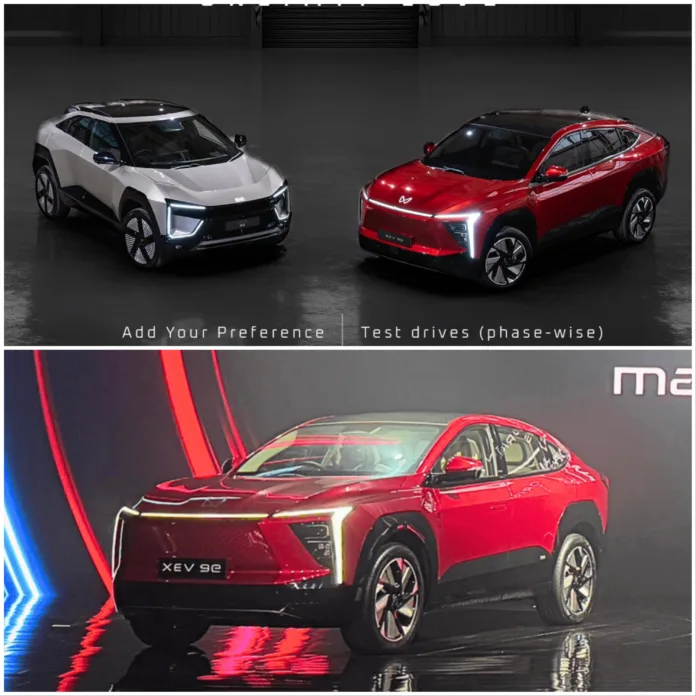 Mahindra BE 6 and XEV 9e Electric SUVs