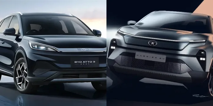 BYD Atto 3 vs. Harrier EV: A Quick Comparison on Range, Features, and More