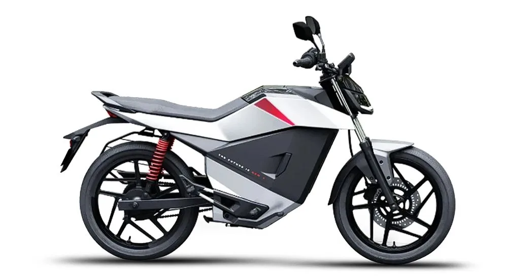 Ola roadster x electric bike silver