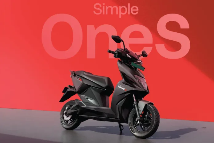 OneS electric scooter launch event, showcasing its sleek design and features.