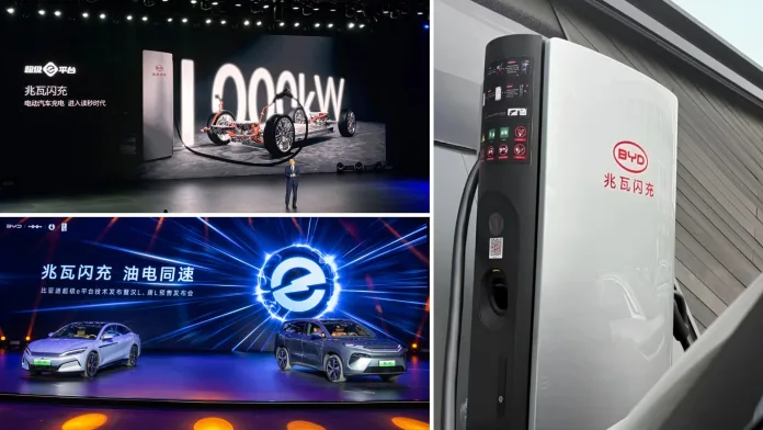 BYD 1000 kW EV Charging System: 5-Minute Revolution