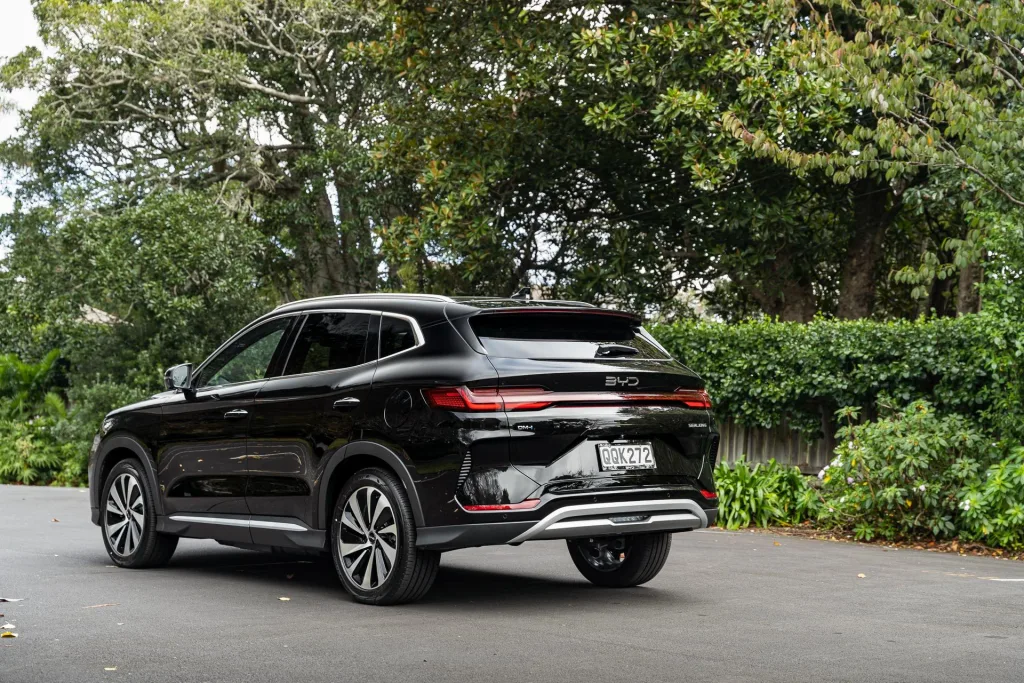 BYD Sealion 6 Dynamic rear quarter BYD Sealion 06 Electric SUV: An Ace in Design & Performance