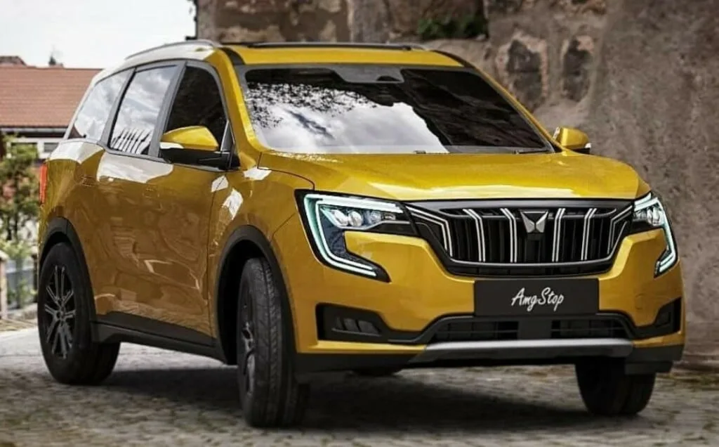 Golden Colour Mahindra XUV700 Upcoming Mahindra SUVs in India 2025: Prices & Launch Dates