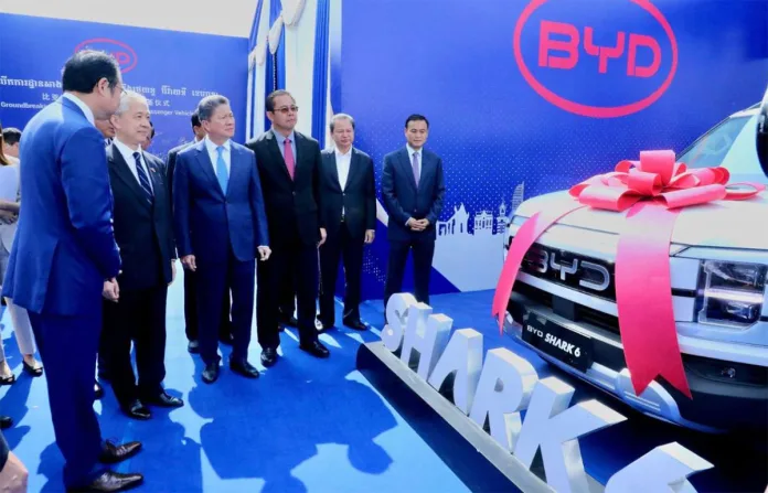 BYD Expands Footprint: EV Giant Breaks Ground in Cambodia