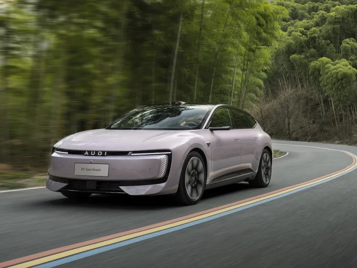 Discover the Audi E5 Sportback: A 776-hp electric marvel designed exclusAudi E5: Exclusively for China, featuring cutting-edge technology and performance.