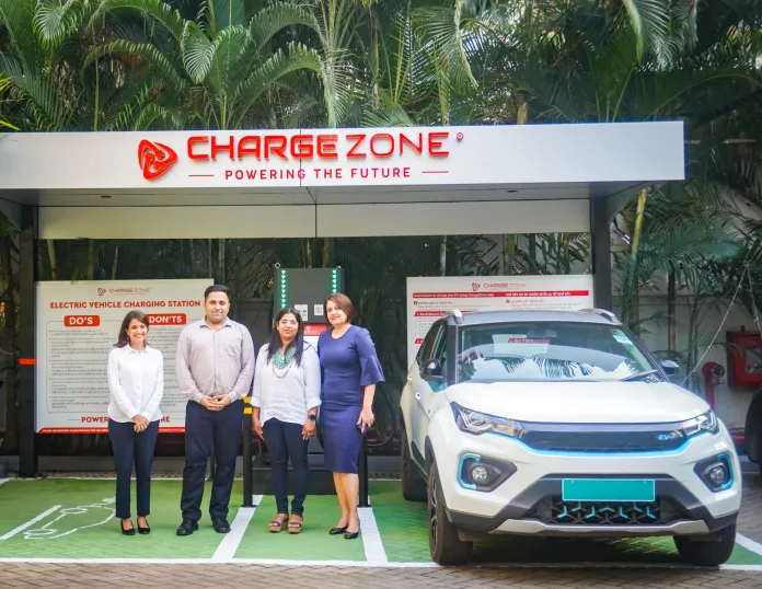 With 13,500 stations, CHARGE ZONE just became the top EV charging network in India