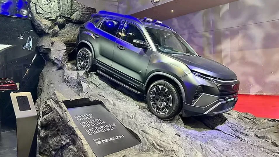 cbncn Tata Harrier EV Spotted Without Covers: All We Know