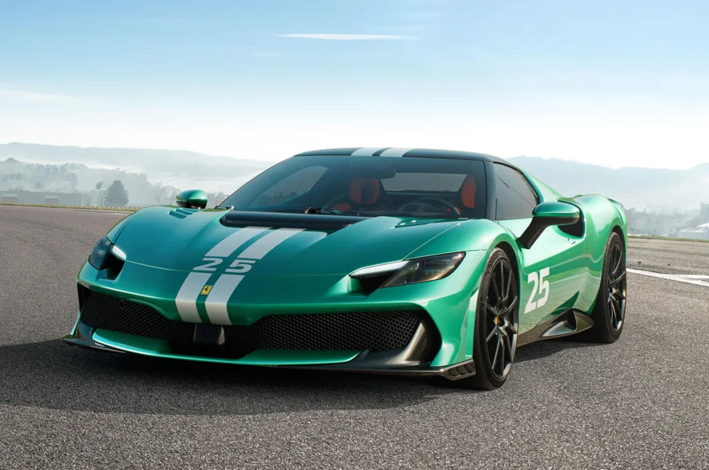 ferrari 296 speciale front quarter static Ferrari 296 Speciale: A New Era of Hybrid Power