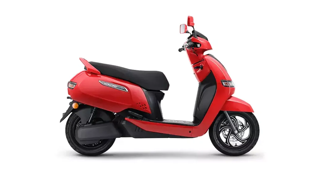 tvs select model shining red 1715638984297 TVS Electric Scooter to Hit Markets Soon
