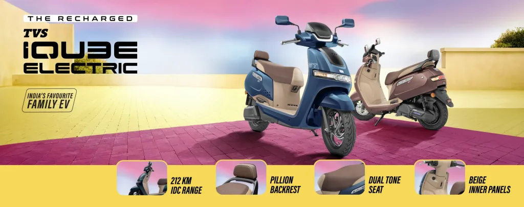 TVS iQube Breaks Through 600,000 Sales Barrier: Racing Toward Global Electric Dominance