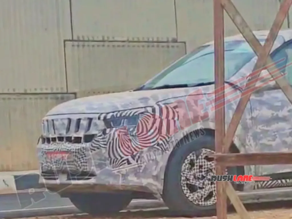 Mahindra XUV700 Facelift Gets Production-Ready Headlights: First Clear Look at India's Tech SUV 2.0