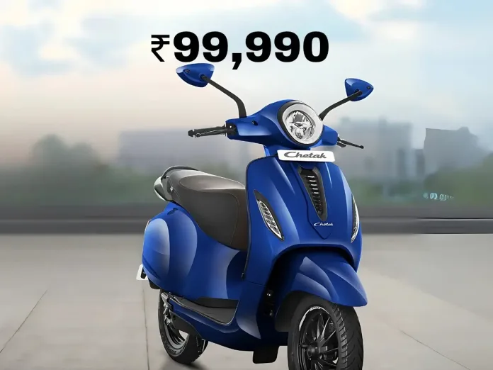 Bajaj Chetak 3001 Launch: Most Affordable EV at ₹99,990