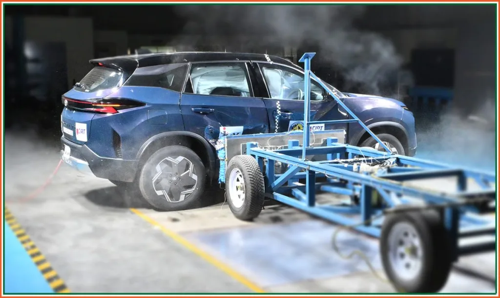 Tata Harrier EV Makes History with Perfect 5-Star BNCAP Safety Rating