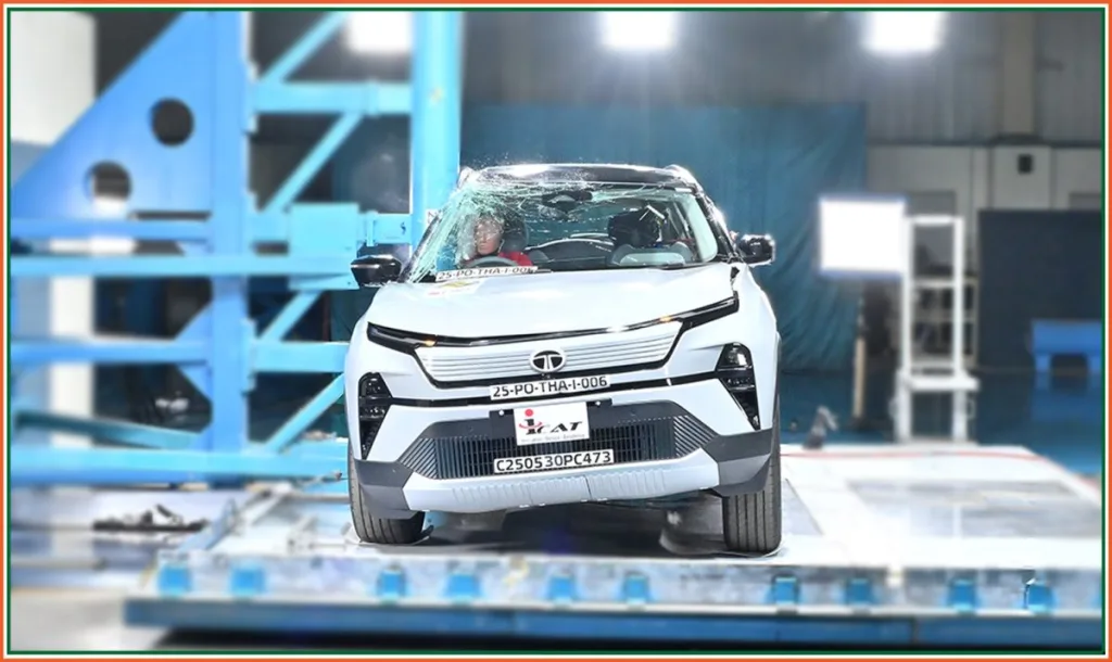 Tata Harrier EV Makes History with Perfect 5-Star BNCAP Safety Rating
