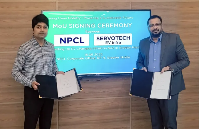 Servotech Partners with NPCL: Major EV Charging Expansion Coming to Greater Noida