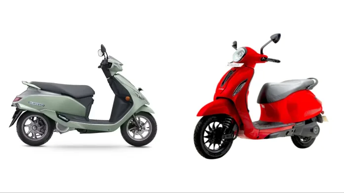 Suzuki e-Access vs Bajaj Chetak 3001