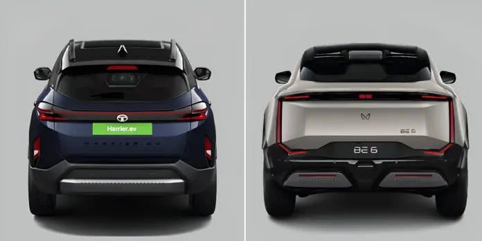 Mahindra BE 6 vs Tata Harrier EV: Detailed Comparison in 2025