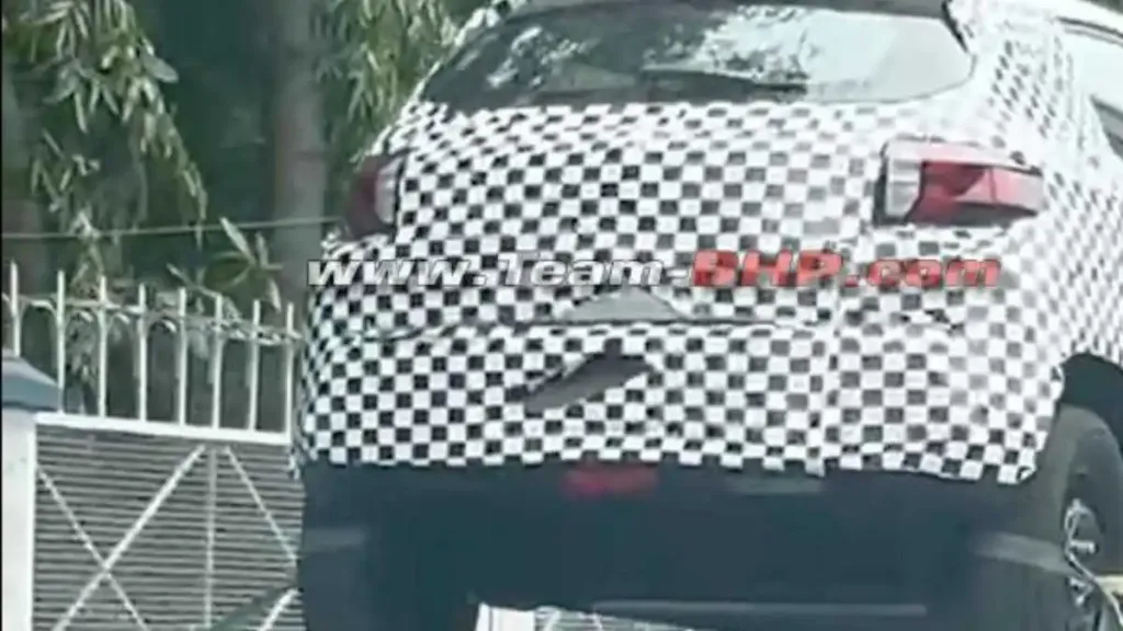 Renault Kwid EV Spied