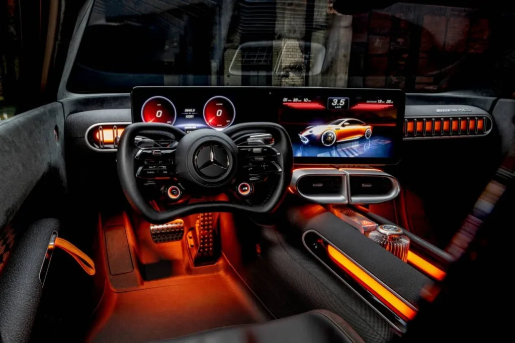 Mercedes-AMG GT XX Concept: 1,360 BHP Electric Supercar Breaks All Speed Barriers Mercedes benz concept amg gt xx 2025 02