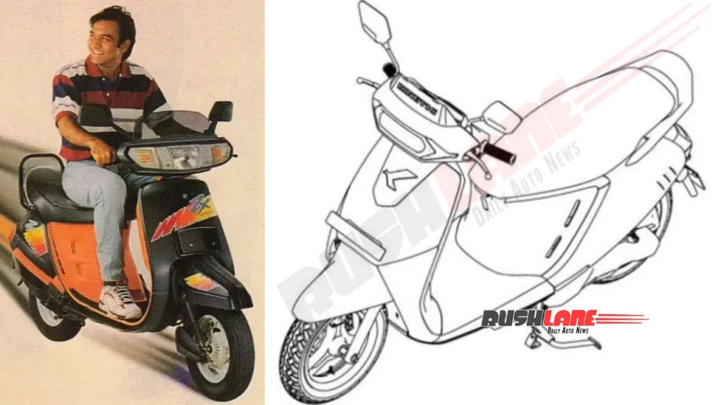 New kinetic electric scooter patented in india