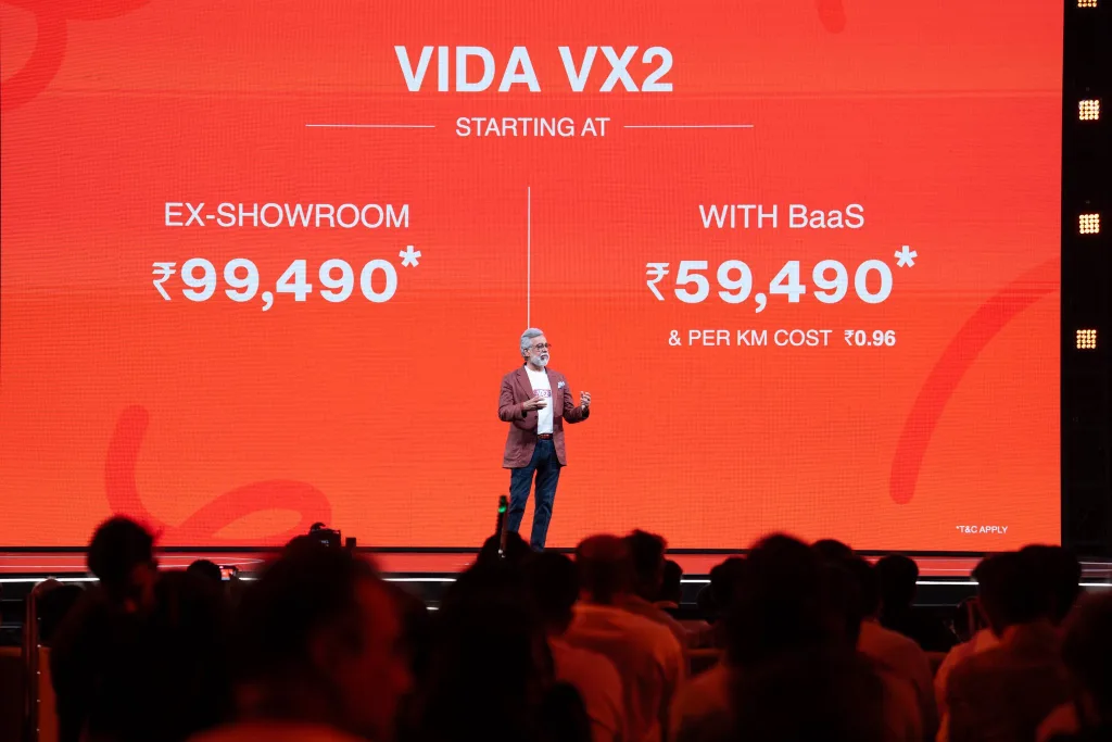 Hero Vida VX2 Launched in India, starts at only ₹59,490