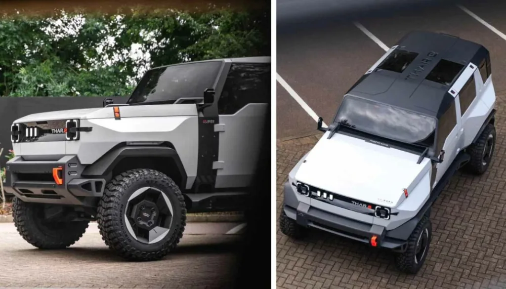 Mahindra Vision.T Concept: The Next-Gen Thar EV Arrives August 15th
