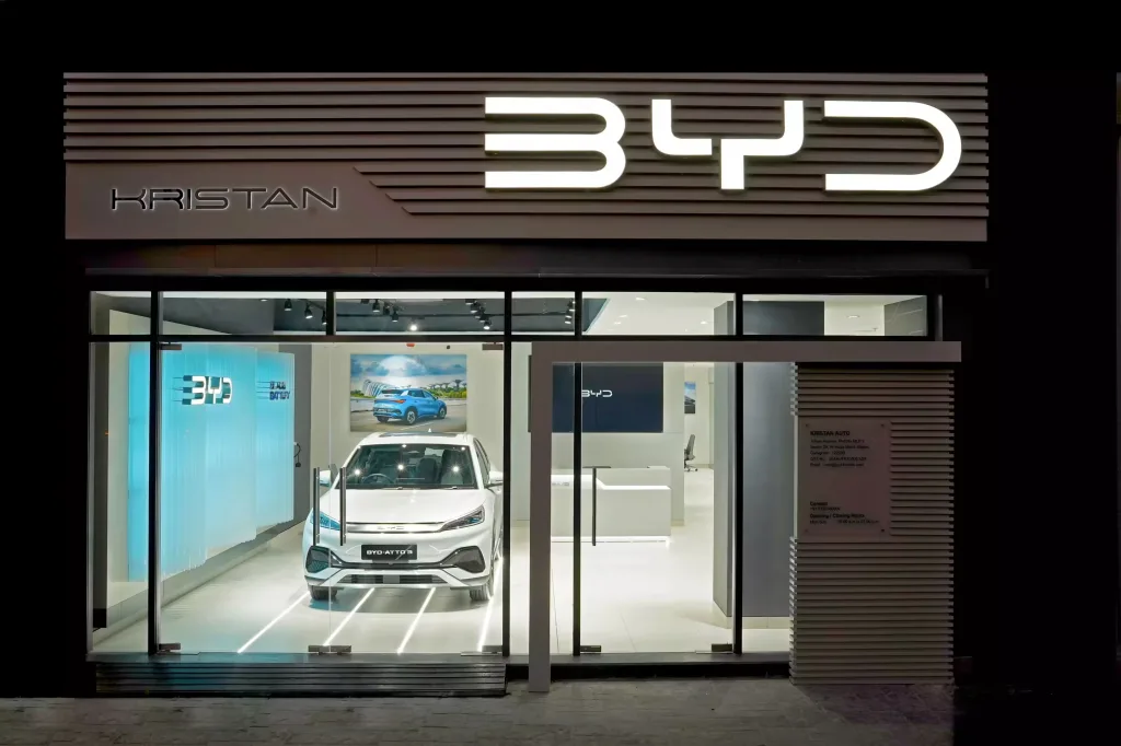 BYD Opens New Showroom in Haryana: 42nd Dealership Milestone