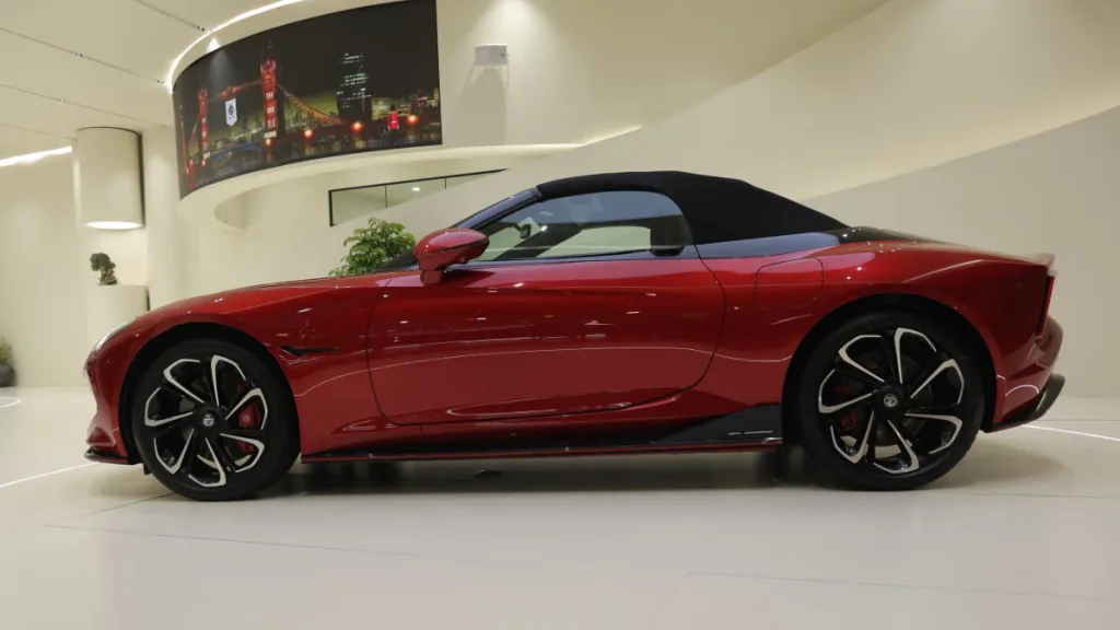 MG Cyberster EV Launched India: Rs 74.99L Electric Roadster Image