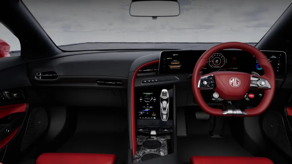 MG Cyberster EV Launched India: Rs 74.99L Electric Roadster Image