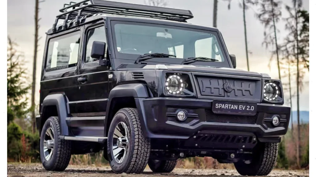 Force Gurkha 5-Door Electric Spied: Mahindra Thar EV Rival