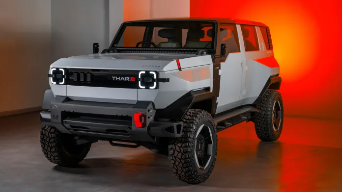 Mahindra vision thar e 2023 4k 5120x2880
