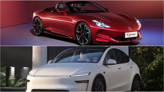 MG Cyberster vs Tesla Model Y
