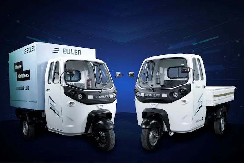 Euler motors launches indias most powerful three wheeler cargo ev hiload
