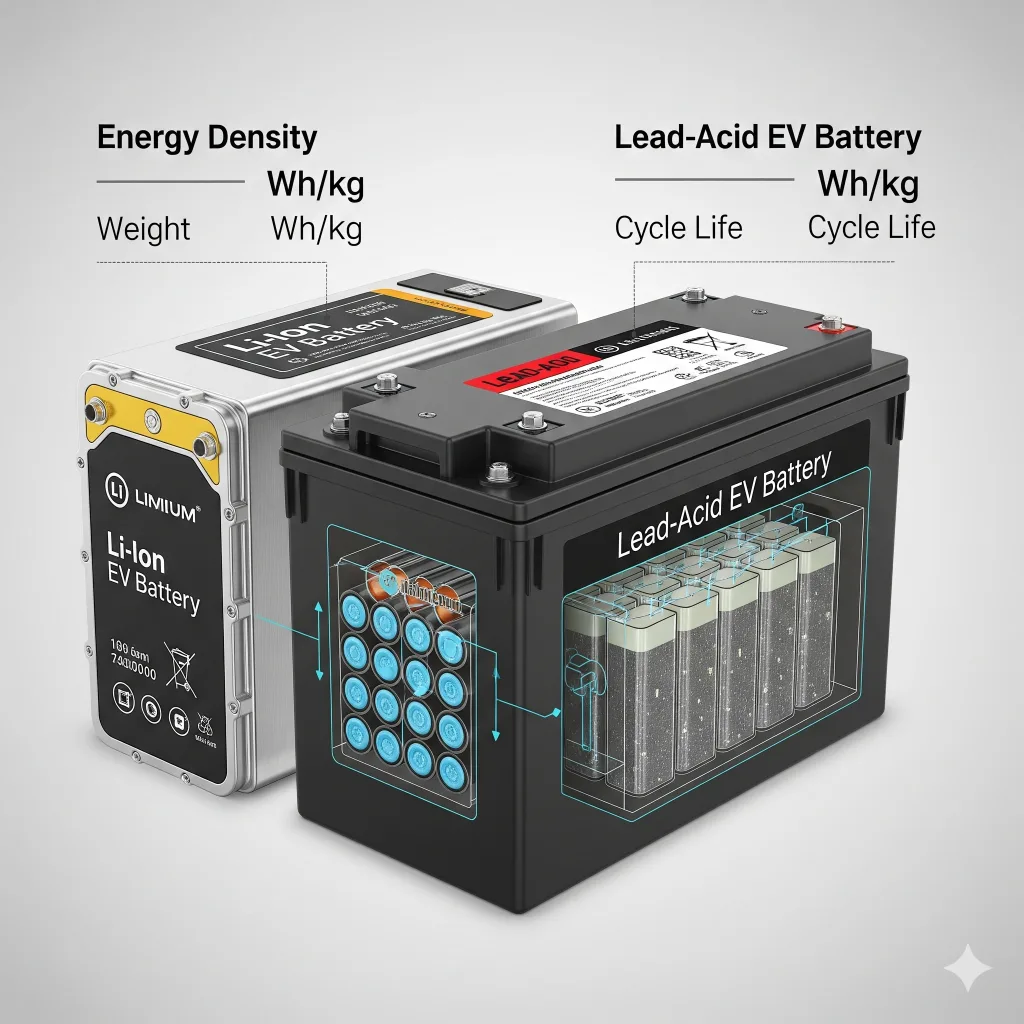 Lithium Battery vs Lead Acid for EVs: Which Powers Your Ride Better?